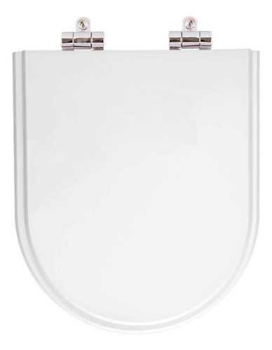 Assento Poliester Soft Close Carrara Branco Gelo P/ Deca