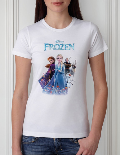 Playera De Frozen 2 Sublimada