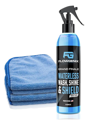 Aerosol Sin Agua Para Lavado De Autos Flowgenix Grand Finale