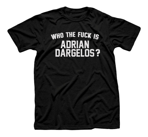 Remera Algodón Unisex Who The Fuck Is Dargelos Babasonicos