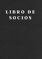 Comprar Libro : Registro De Socios | Libro De Socios Libro Registro