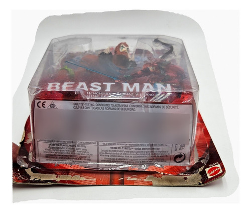 ### Mattel Motu 200x Beast Man Four Horsemen Masters ### (Usado)