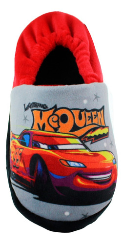 Disney Cars Pantufla Rayo Mcqueen Suave Multicolor Niño Bebe