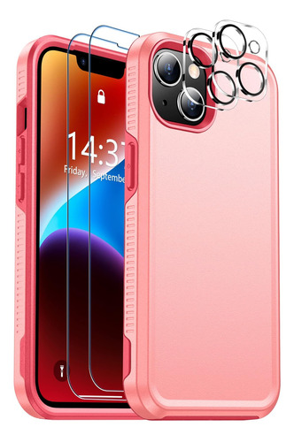 Funda Justcool Para iPhone 14 Plus C/cam Pant Pink