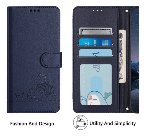 Funda De Piel Tipo Cartera For Nokia C32 C30 C300 C22 C20