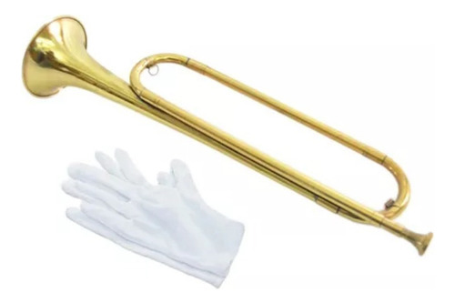 Bb Bugle Instrumento Musical De Latón Cuerno De Caballería