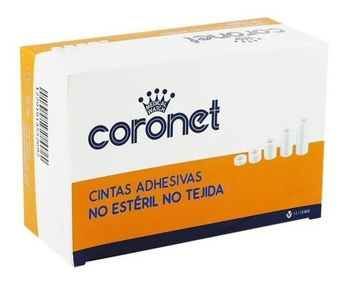Imagen 2 de 3 de Cinta Adhesiva No Tejida S/racionador Coronet 2.5cmx9mt 12un