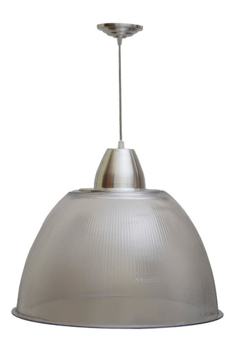 3x Pendente Prismatico Poptem 22 Canopla Grande Cristal