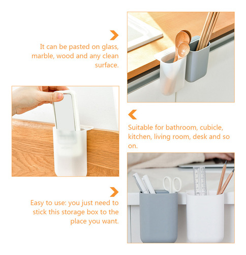 Suporte Para Canetas Adesivas Bookends, Pacote Com 3