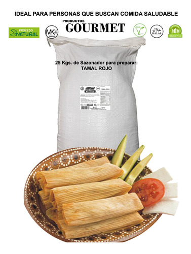 Tamales 25k Sazonadores Y Especias Kosher