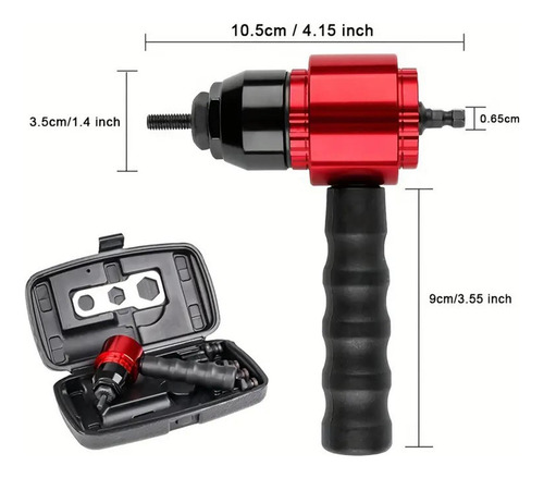 Adaptador De Herramientas Para Tuercas De Remache, Kits