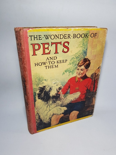 Antiguo Libro Wonder Book Of Pets Mascotas Inglés Mag 57144
