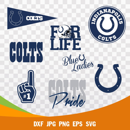 Colts Diseño Digital Dxf, Png, Jpg, Eps, Svg