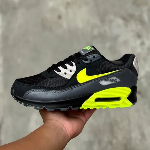 Nike air max negro con verde hotsell