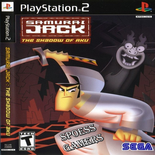 Parche de acción y aventura para PS2 de Samurai Jack: The Shadow Of Aku