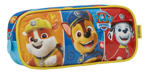 Estojo Simples Escolar Patrulha Canina Core Xeryus