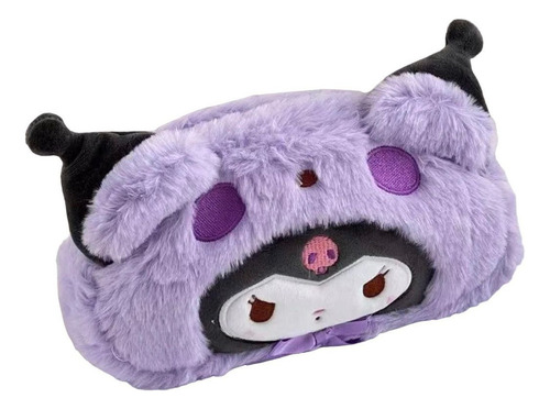 / V Estuche Cosmetiquero Felpa Kuromi Sanrio Hello Kitty