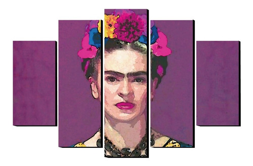 Cuadro Decorativo Frida Kahlo Ilustracion