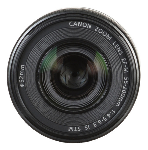Lente Canon Ef-m 55-200 Mm F/4.5-6.3 Is Stm (negro)