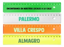 Comprar 50 Reglas Con Logo 1 Color 20cmx38mm, Merchandising