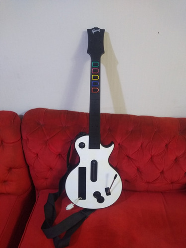 Guitarra Para Nintendo Wii, Modelo Gibson Wii Guitar Hero 
