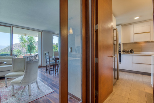 Gran Departamento Con Jardin /vista Privilegiada/ Las Condes