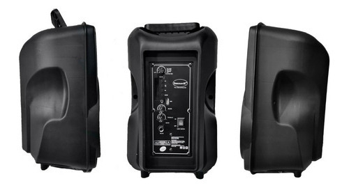 Sounavic Avc-008b Bocina 8 Pulgadas Incluye Tripie, Mic, Con Negro