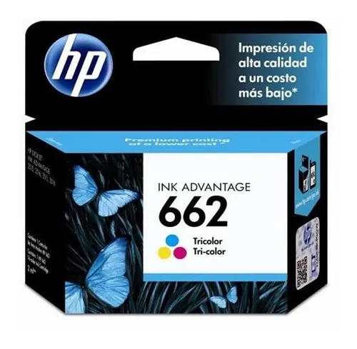 Cartucho 662 Original Color Para 2516 3515 4645 1015 + Tinta