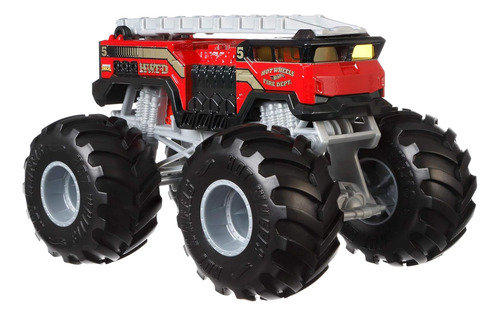 Hot Wheels Monster Trucks 1:24 5 Alarm #2, VehĂculo, Autos