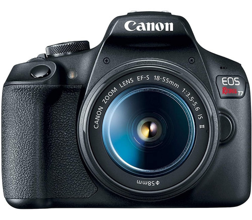 Imagen 1 de 7 de Camara Canon Eos Rebel T7 24.1mp Dslr Con Lente Ef-s 18-55mm