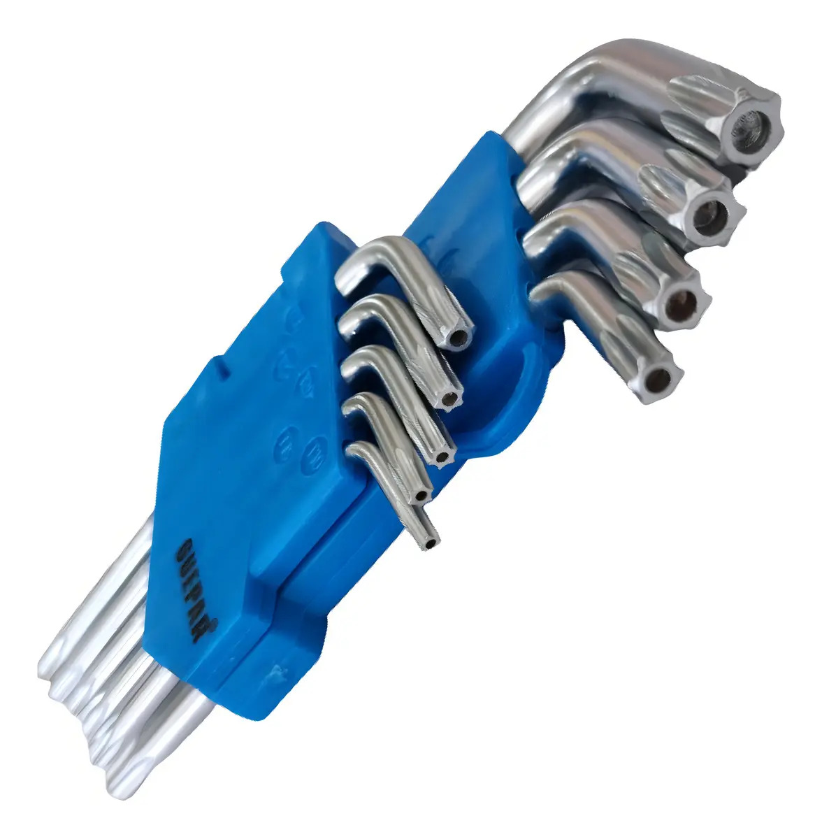 Jogo Chave Torx 9 Peças Guepar Aço Carbono 10 a 50mm