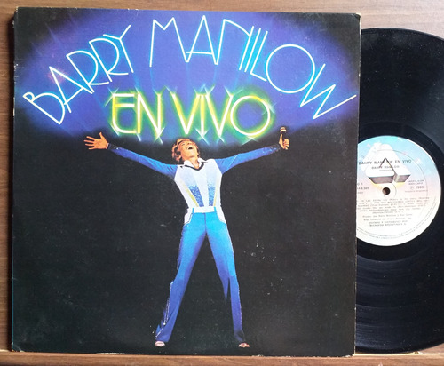 Barry Manilow - En Vivo  - Lp Vinilo Doble Año 1980