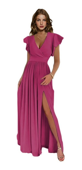 Vestido Fucsia Mujer | MercadoLibre ?