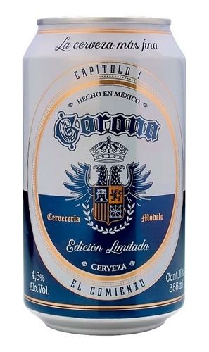 Domino Negra Modelo + Vaso Michelob + Lata Corona Cap 1