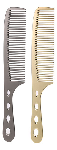 Peineta Profesional De Acero Inoxidable Para Peluquería