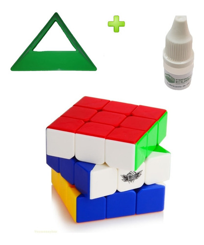 Cubo Rubik Cyclone Boys 3x3x3 Reforzado + Base + Lubricante