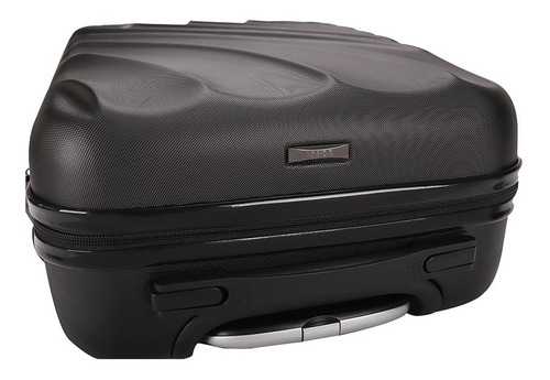 Valija Abs 20 Cabina Negra C/ondas Ruedas Dobles Bossi