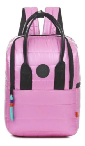 Bolso Mochila Matera Trendy Amplia Porta Termo Mate 