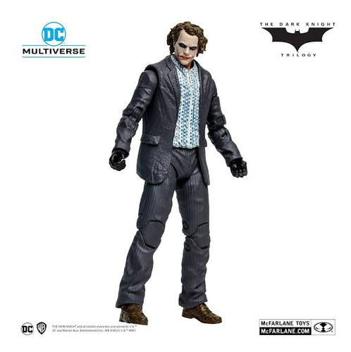 The Joker Bank Robber Mc Farlane Gold Label