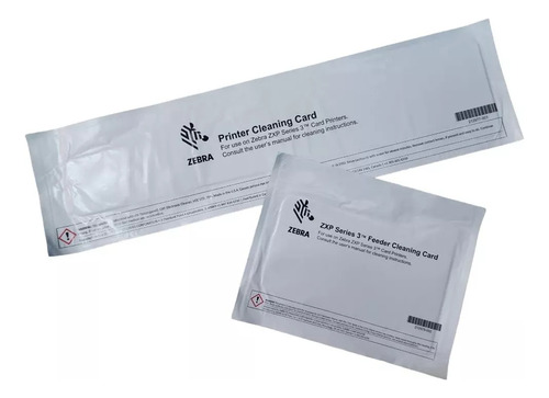 Kit De Limpieza 4 Sets (8 Tarjetas) Zebra Para Zxp3