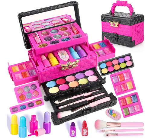 Maleta De Maquillaje Lavable. Para Niñas
