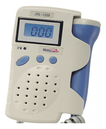 Doppler Fetal 2.5 Mhz, Port Pantalla Lcd Azul