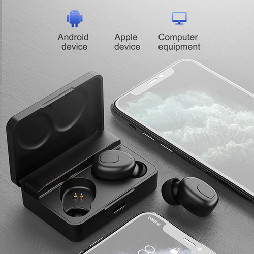 Auriculares Ligeros Frescos De Los Auriculares De Botón Del