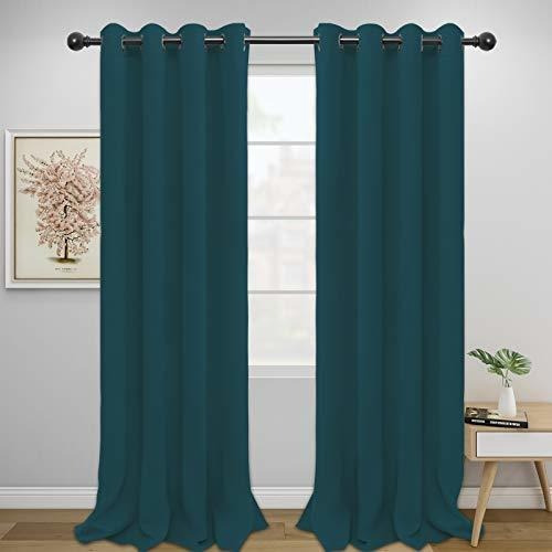 Cortinas Easy-going Con Asilamiento Termico En Color Azul