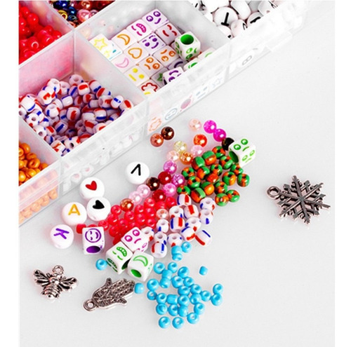 ... Juego De 8400 Piezas For Hacer Aretes Y Pulseras.