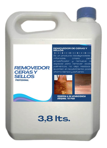 Removedor Profesional Ceras - L a $23750