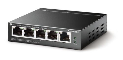 Switch Tp-link Gigabit Ethernet Tl-sg1005lp 5 Puertos 10gbit