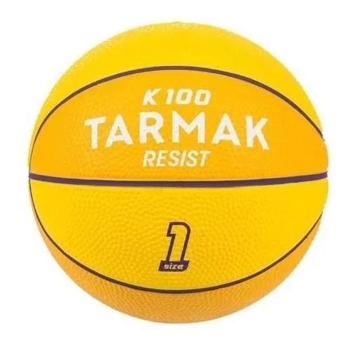 Mini Bola De Basquete Tamanho 1 Aprendizagem Pequena E Leve TARMAK ORIGINAL