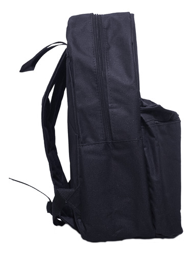 Mochila Escolar Nerd Bags Estampa Cuphead Jogo Game Série Cor Preto Desenho Do Tecido Geométrico