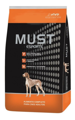 Ração Must Adulto Esporte Premium Especial 22kg